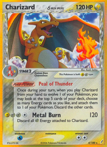 Pokemon charizard delta - charizard,